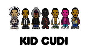 KiD CuDi Albums Merch icons